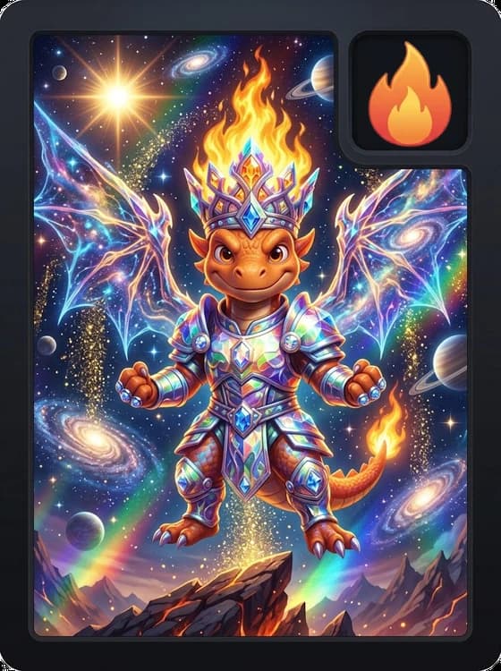 Sammelkarte Cosmic Ignidrake