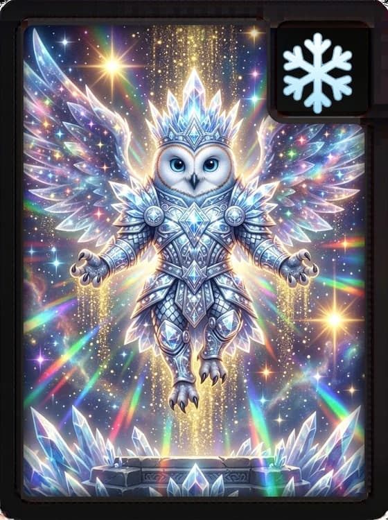 Sammelkarte Aurora Glacioking